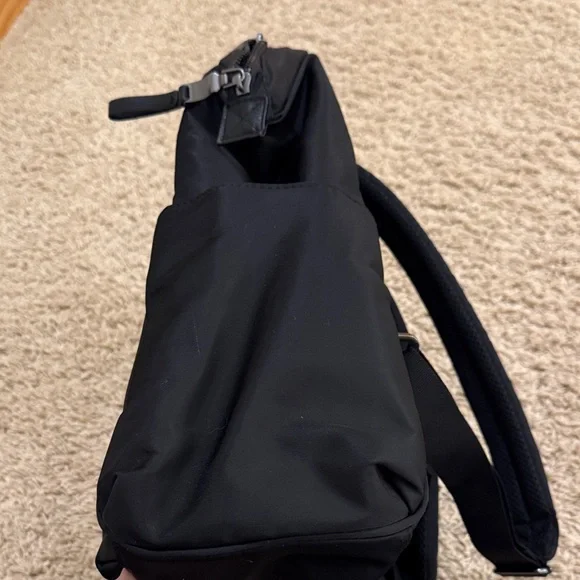 Baggallini Soho Laptop Handled Travel Backpack, Black - Picture 4 of 14